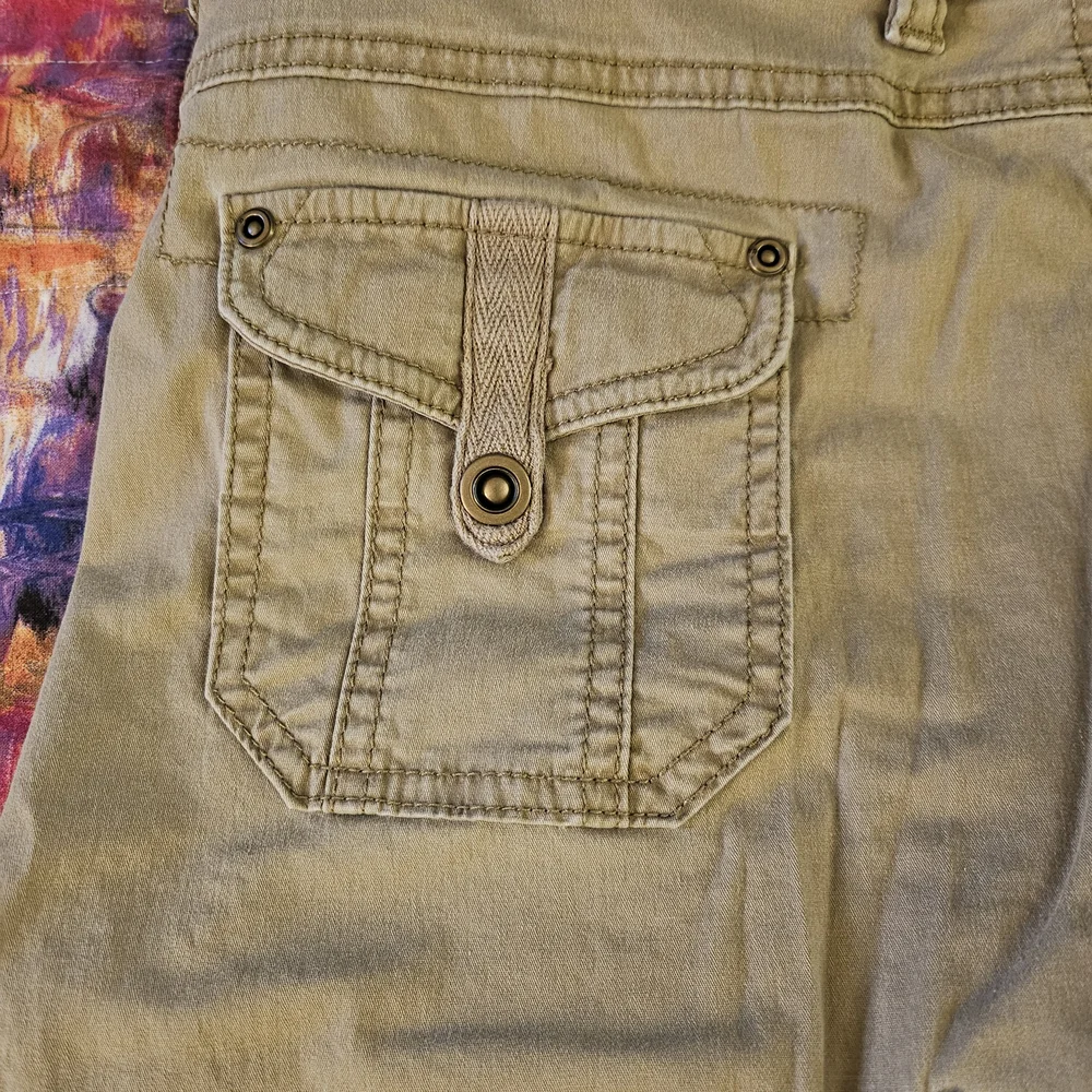 Women's Natural Reflections Cargo Pants Sz-8 - Picture 5 of 9